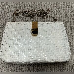VINTAGE WOVEN PURSE MAGID HONG KONG